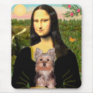 Yorkshire Terrier Welpe - Mona Lisa Mousepad