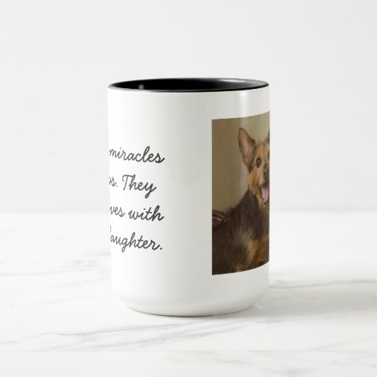 Yorkshire-Terrier-Wunder-Tasse Tasse (Zentrum)