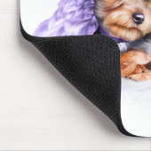 Yorkshire Terrier Yorkie Angel Mousepad (Ecke)