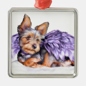 Yorkshire Terrier Yorkie Angel Ornament (Vorne)