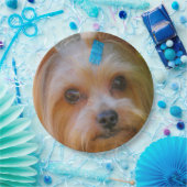 Yorkshire Terrier Yorkie Favorite Breed Pappteller (Party)