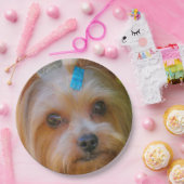 Yorkshire Terrier Yorkie Favorite Breed Pappteller (Party)