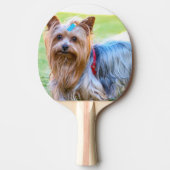 Yorkshire Terrier Yorkie Favorite Breed Tischtennis Schläger (Vorderseite)