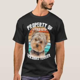 Yorkshire Terrier Yorkie Owner Retro Vintag T-Shirt