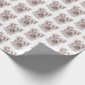 Yorkshire Terrier Zeichnend Geschenkpapier (Ecke)