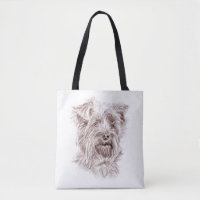 Yorkshire Terrier Zeichnend