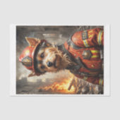 Yorkshire Terrier züchtet Hund-Schauspiel als Feue Seidenpapier (Vorderseite)