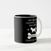 Yorkshire Terrier Zweifarbige Tasse (VorderseiteRechts)