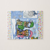 YORKSHIRE TERRIERS PUZZLE (Horizontal)