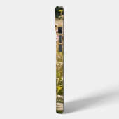 Yorkshire Terriers spielen im Gras Case-Mate iPhone Hülle (Rückseite / Links)