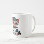 Yorkshire Terrier's Style Kaffeetasse (VorderseiteRechts)