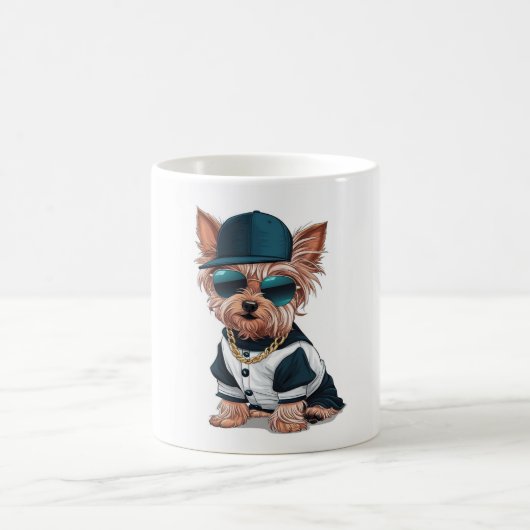 Yorkshire Terrier's Style Kaffeetasse (Mittel)