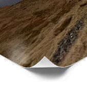 Yorkshire Three Peaks Poster (Ecke)