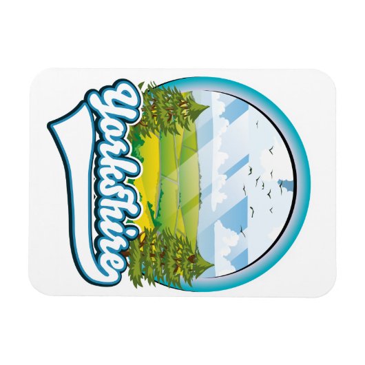 Yorkshire Travel Logo Magnet (Horizontal)
