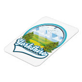 Yorkshire Travel Logo Magnet (Linke Seite)
