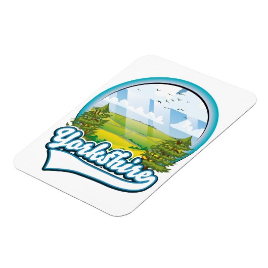 Yorkshire Travel Logo Magnet (Linke Seite)