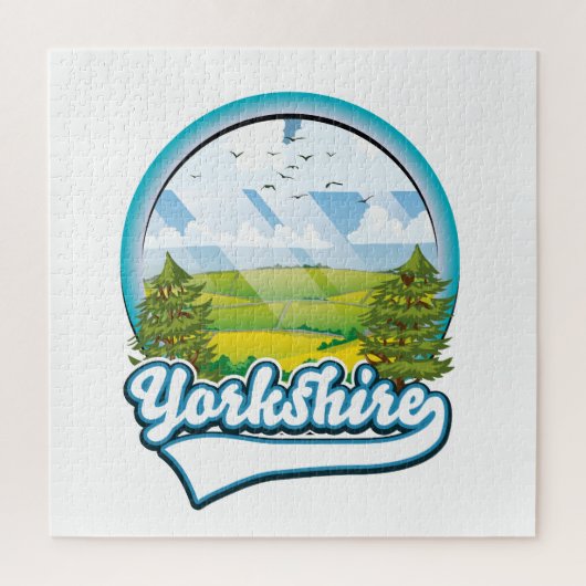 Yorkshire Travel Logo Puzzle (Vertikal)