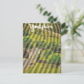 Yorkshire Travel Postcard Art, Yorkshire Travel Ar Postkarte (Stehend Vorderseite)