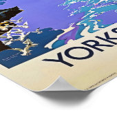 Yorkshire Travel Poster (Ecke)