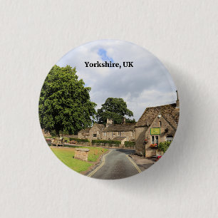 Yorkshire, UK Button