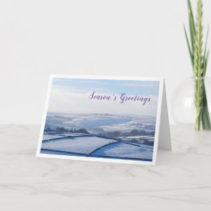 Yorkshire UK Christmas Card Karte