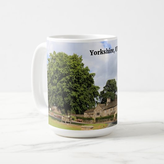 Yorkshire, UK Kaffeetasse (Vorderseite Links)
