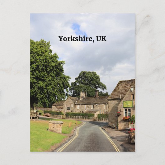 Yorkshire UK Postkarte (Vorderseite)