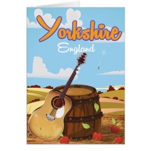 Yorkshire Vintage Reiseplakat