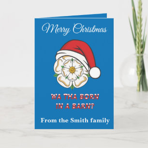 Yorkshire Weihnachten - Bist du in einer Scheune g Karte