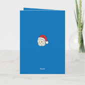 Yorkshire Weihnachtszeit Karte (Rückseite)