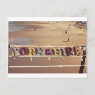 Yorkshire Yarn Bombing Postkarte