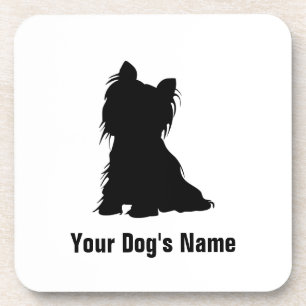 Yorkshshire ヨ ア ・ シ Terrier テ Getränkeuntersetzer