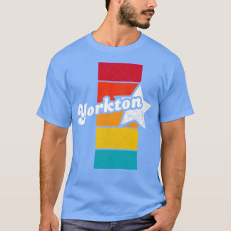 Yorkton Saskatchewan Canada Vintag Distressed Sou T-Shirt