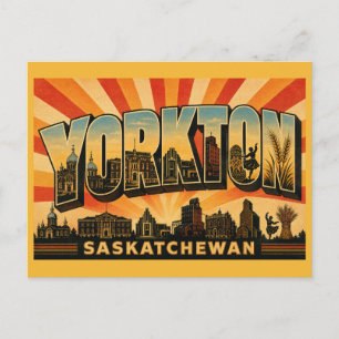 Yorkton Saskatchewan Ukrainisches Herz Postkarte