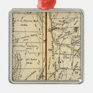 Yorktown, New York 2 Ornament Aus Metall