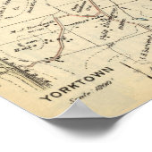 Yorktown, New York 4 Poster (Ecke)