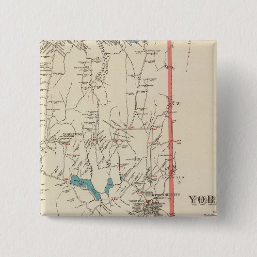 Yorktown NY Button (Vorderseite)