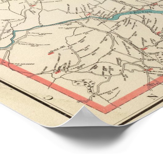 Yorktown NY Poster (Ecke)