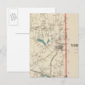 Yorktown NY Postkarte (Vorne/Hinten)