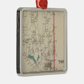 Yorktown NY Silbernes Ornament (Rechts)