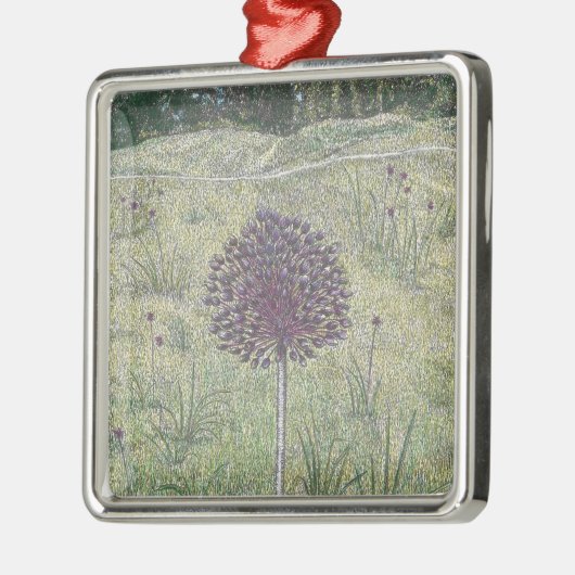 Yorktown Onion Silbernes Ornament (Links)