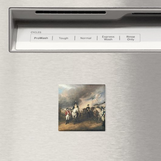 Yorktown Surrender von John Trumbull Magnet (In Situ (Geschirrspüler))