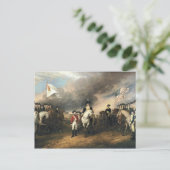 Yorktown Surrender von John Trumbull Postkarte (Stehend Vorderseite)