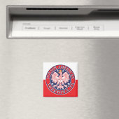 Yorktown Texas Polnischer Adler Magnet (In Situ (Geschirrspüler))