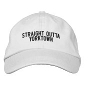 YORKTOWN Virginia Hat Bestickte Baseballkappe (Vorderseite)