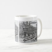 Yorktown Virginia Kaffeetasse (VorderseiteRechts)