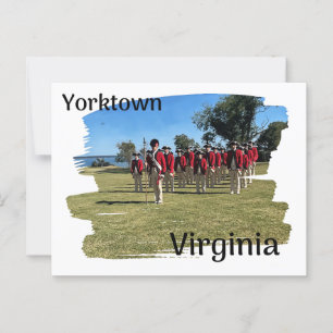 Yorktown Virginia Postkarte