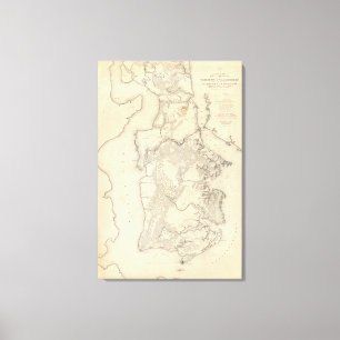 Yorktownto Williamsburg Leinwanddruck