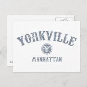 Yorkville Postkarte (Vorne/Hinten)