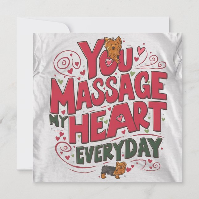 Yorky-Herzmassage (Vorderseite)